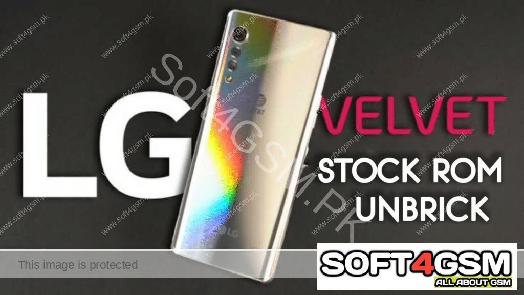 LG Velvet 5G LM-G900TM Scatter Firmware T-Mobile & Sprint  Stock  | Android 11 | BY SOFT4GSM