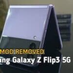 SM-F711B Demo Retail Mod Removed permanently