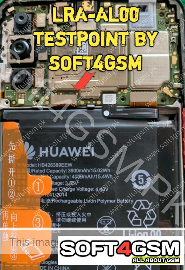 Huawei LRA-AL00 Test Point
