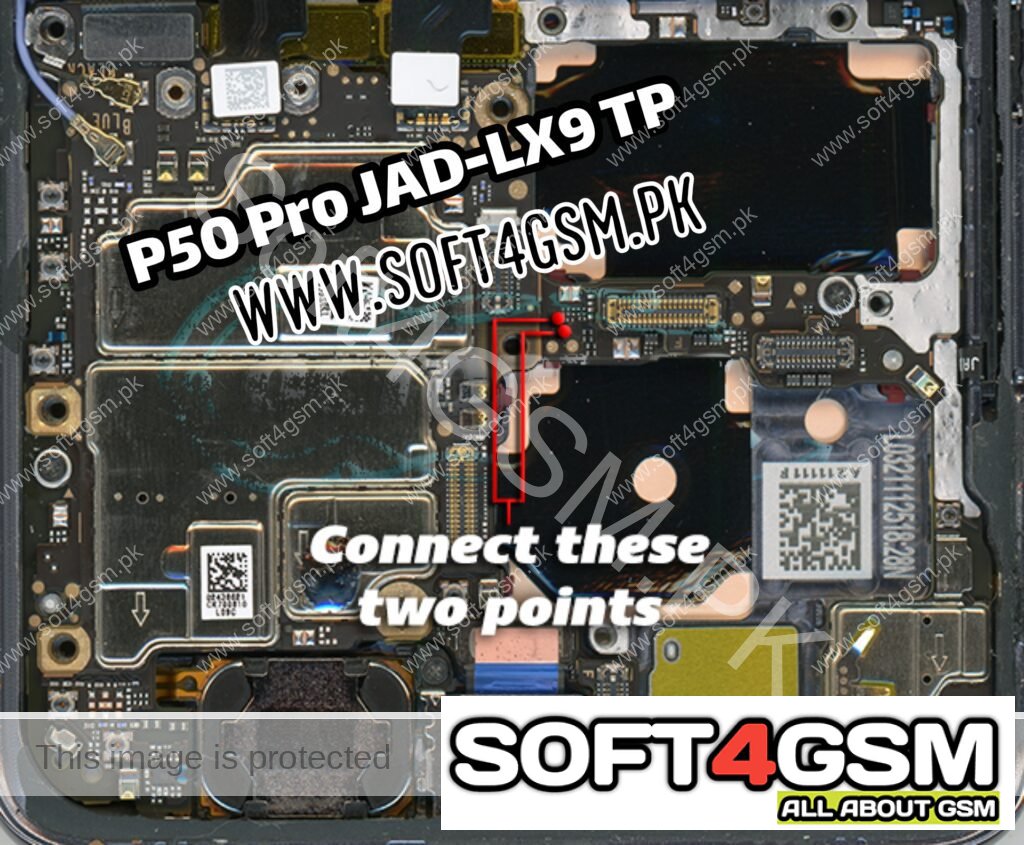 Huawei P50 Pro JAD-LX9 Test Point (TP)