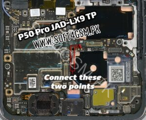 Huawei P50 Pro JAD-LX9 Test Point (TP)