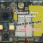 Huawei Nova 9 SE JLN-LX1 Test Point (TP)