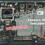 Huawei Honor P50 NTH-LX9 Test Point (TP)