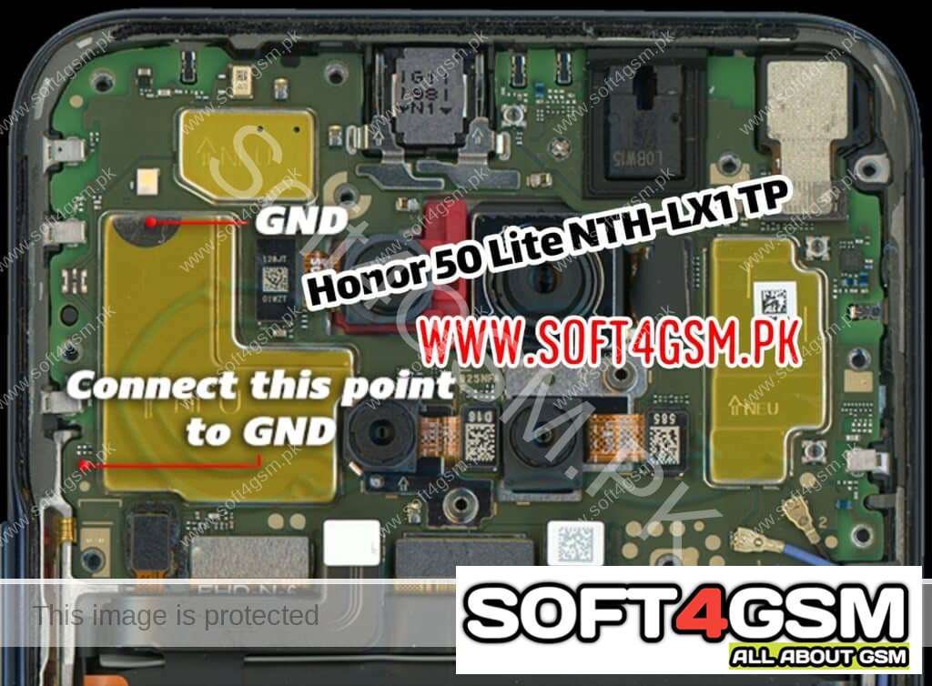 Huawei Honor 50 Lite NTH-LX1 Test Point (TP)