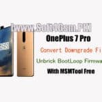 Oneplus 7 Fix Convert Downgrade