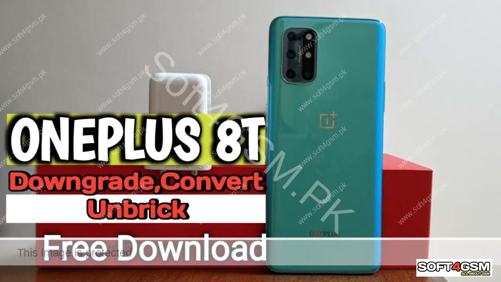 OnePlus 8T 5G Fix Downgrade , Hang On Logo , Dead Boot ,