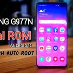 Samsung S10 Plus 5G SM-G977N Global Rom OS 12 Auto Patch Banking App Working SOFT4GSM.PK