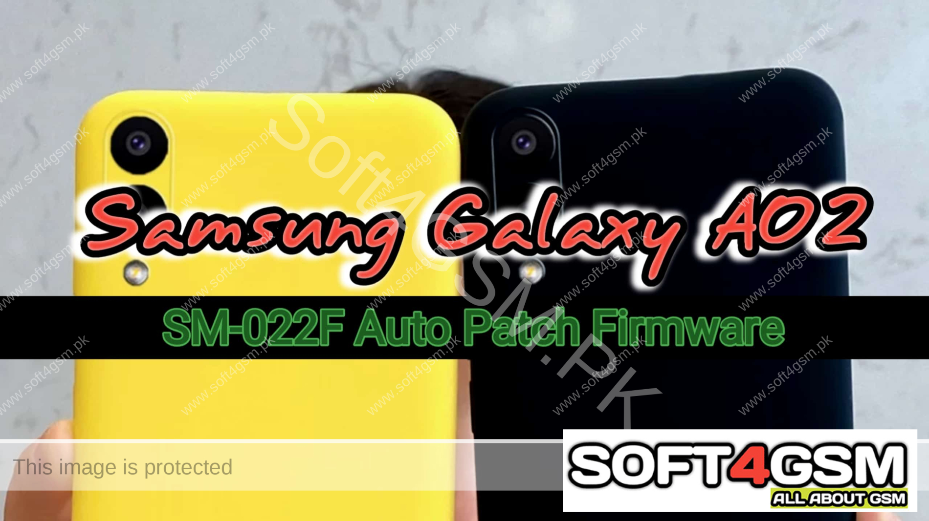 Galaxy A02 SM-A022F BIT 3 Auto Patch Firmware