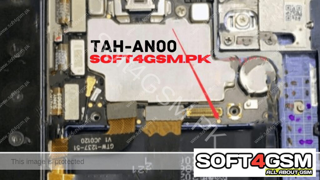 MATE X ( TAH-AN00  )  Test point, COM1 Mode Remove  FRP and Huawei ID and Flashing ! BY SOFT4GSM.PK