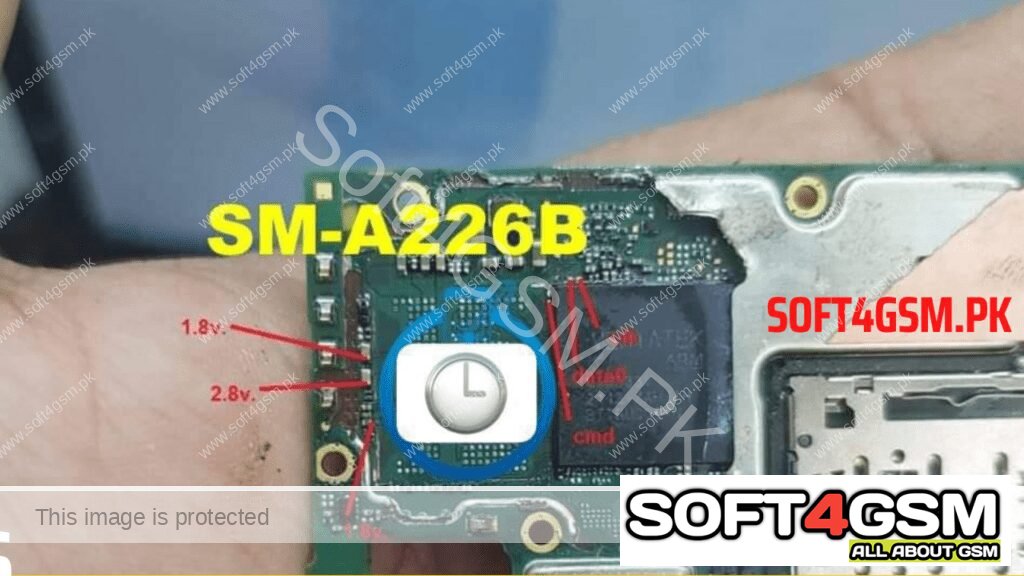 Samsung Galaxy A22 5G(SM-A226B ) ISP Pinouts BY SOFT4GSM.PK