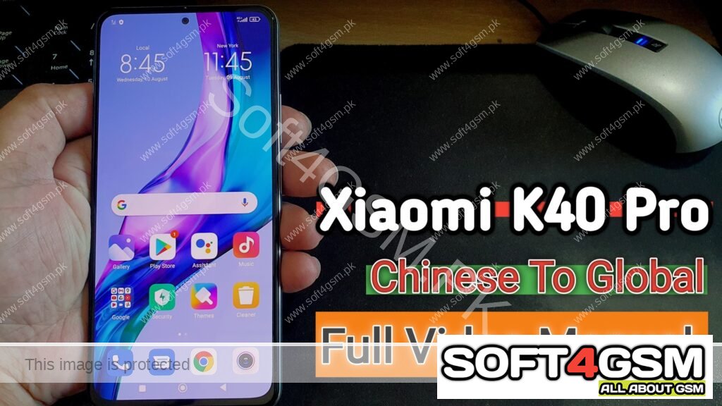 Xiaomi Redmi K40 Pro/K40 Pro+/POCO F3 Pro/Mi 11i Chinese To Global | BL Unlocked  BY SOFT4GSM.PK