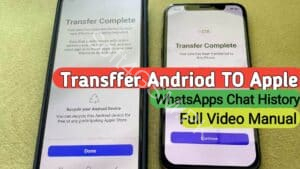 WhatsApp data from Android to iPhone