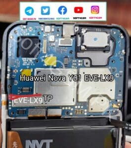 Huawei Nova Y61 EVE-LX9 Test point