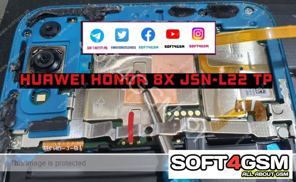 Honor 8X JSN-L22 Test Point