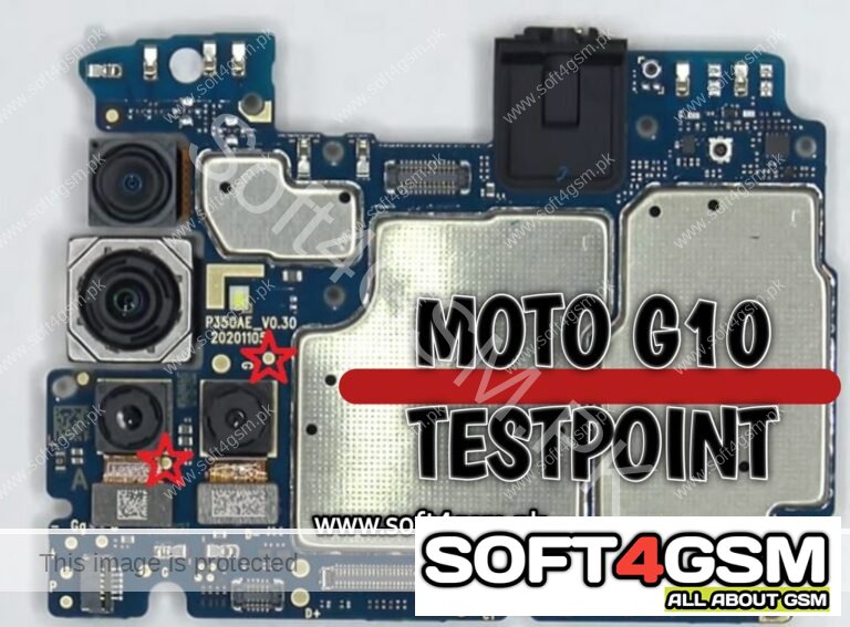 Motorola Moto G10 EDL Test points BY SOFT4GSM.PK SOFT4GSM