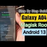 A045F U3 Android 13 ROOT File