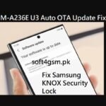 SM-A236E U3 Auto OTA Update Fix File