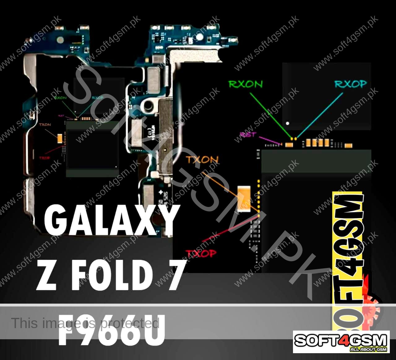 SAMSUNG GALAXY Z FOLD 7 SM-F966U TEST POINT | SOFT4GSM.PK